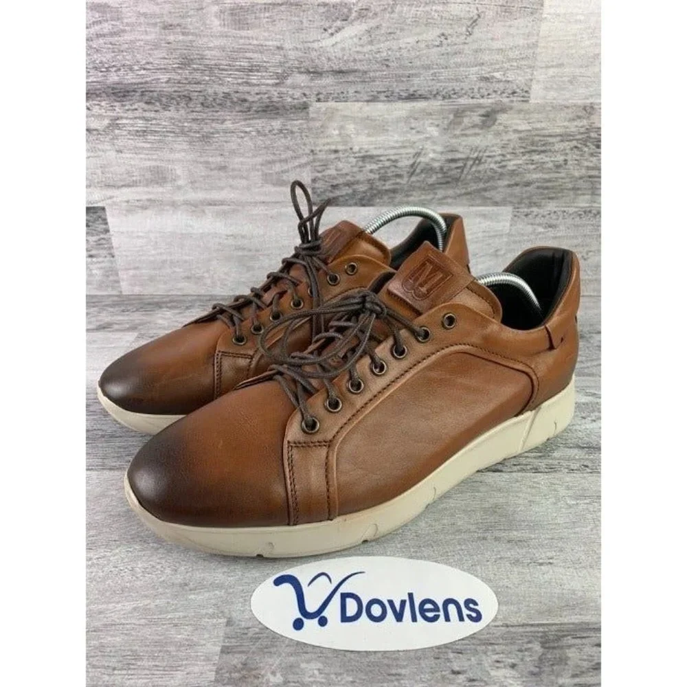 BrunoMagli Mens Shoes, Brown, 11M